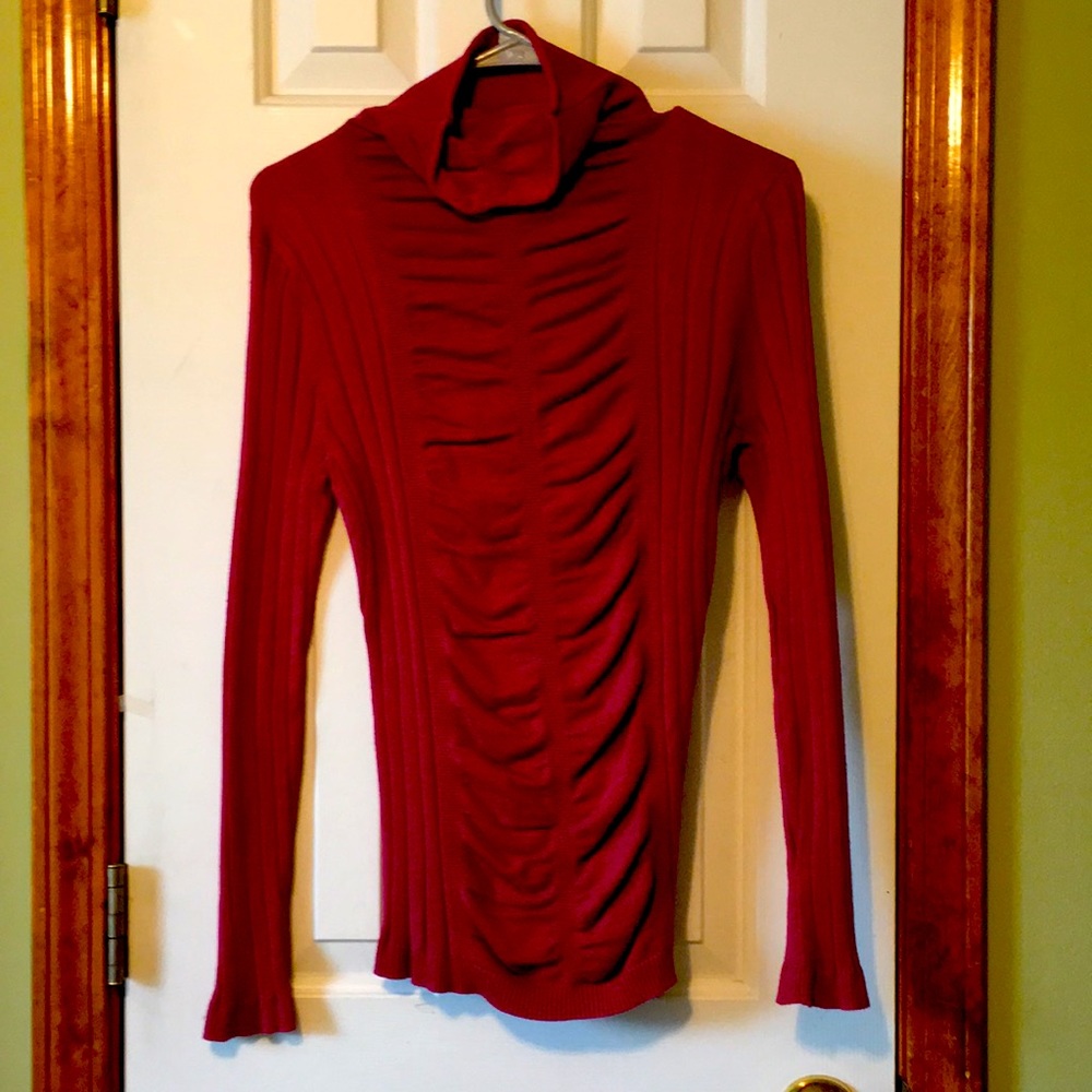 Roz  & Ali Maroon sweater